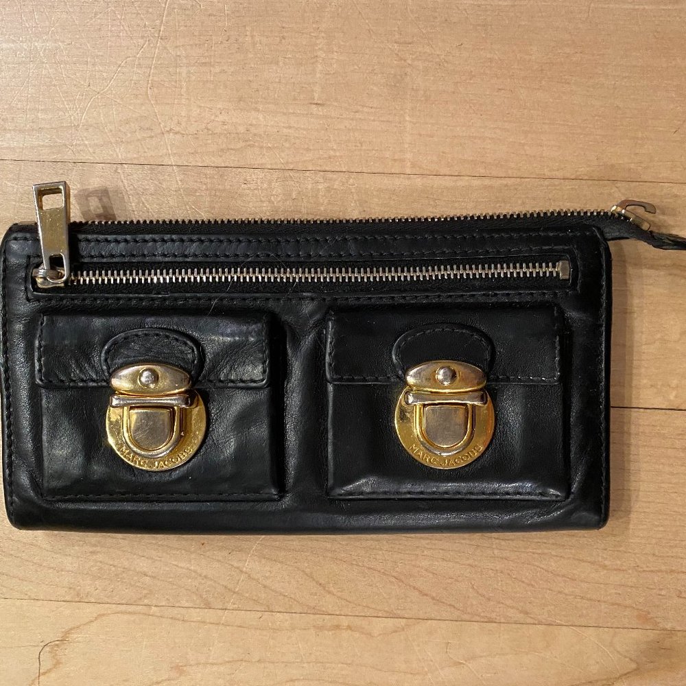 Marc Jacobs Clutch Leather Wallet